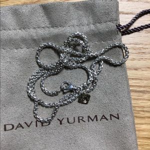 David Yurman 2.7mm sterling silver box chain